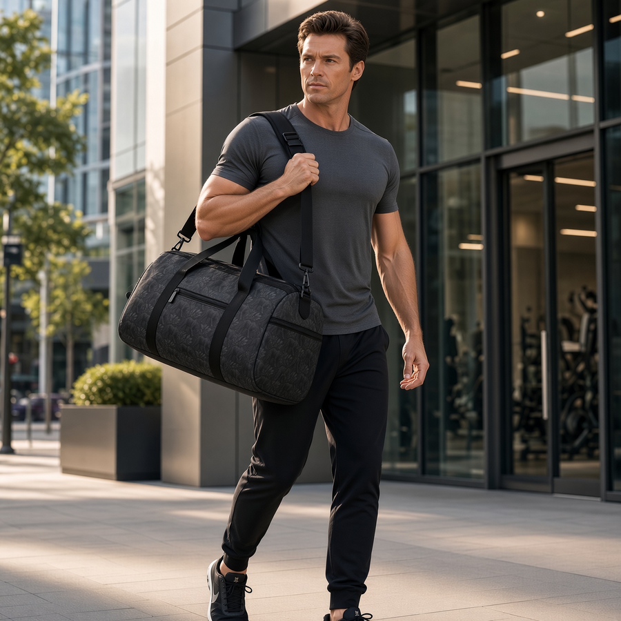 Jaguar Style Duffel Gym Bag