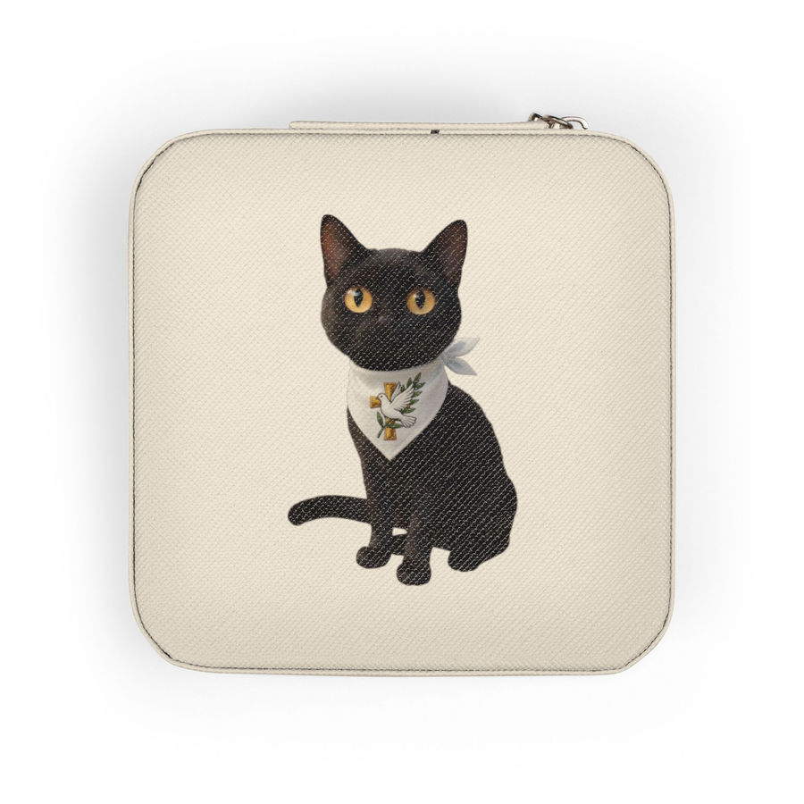 Mr. Morris Cattytude Compact Jewelry Case